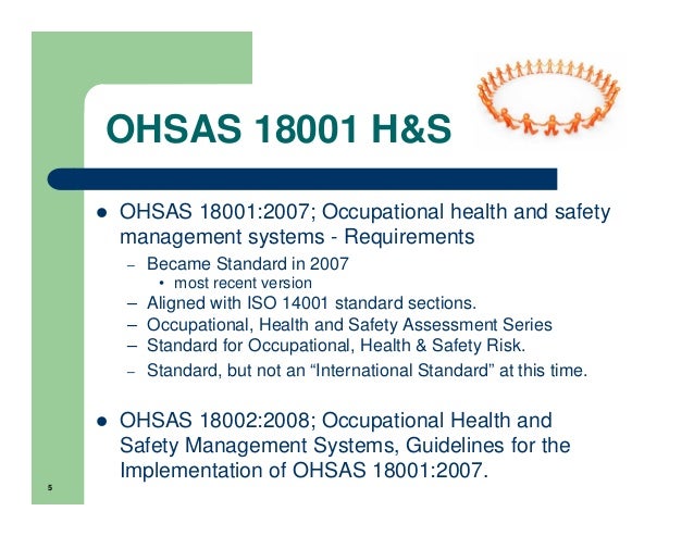 ohsas 18002 standard